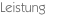 Leistung